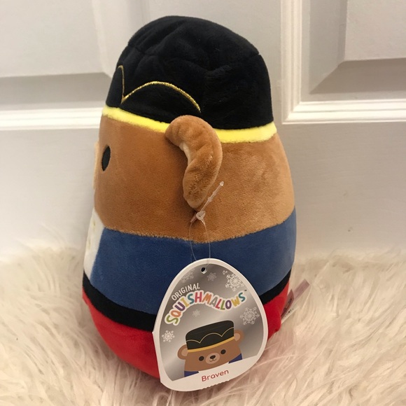 Braven the nutcracker bear 8” Squishmallow NWT - Picture 2 of 3